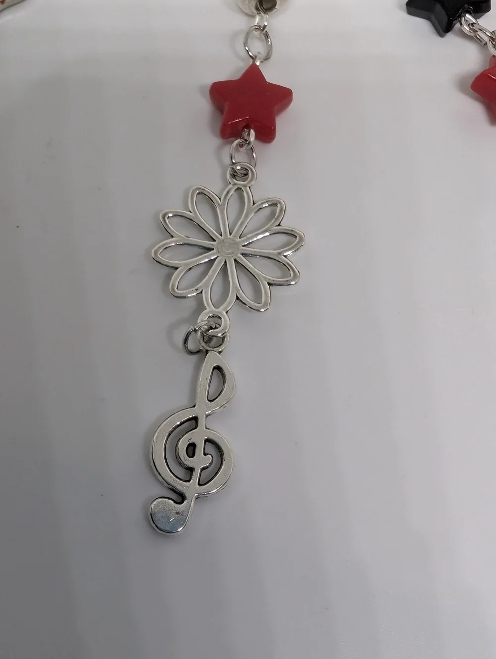 Handmade Long Nana Osaki Nana Anime Strawberry Keychain